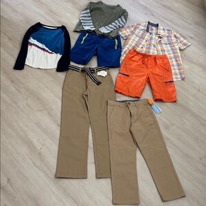 Gymboree Kids Matching Set - Green, Blue, Orange